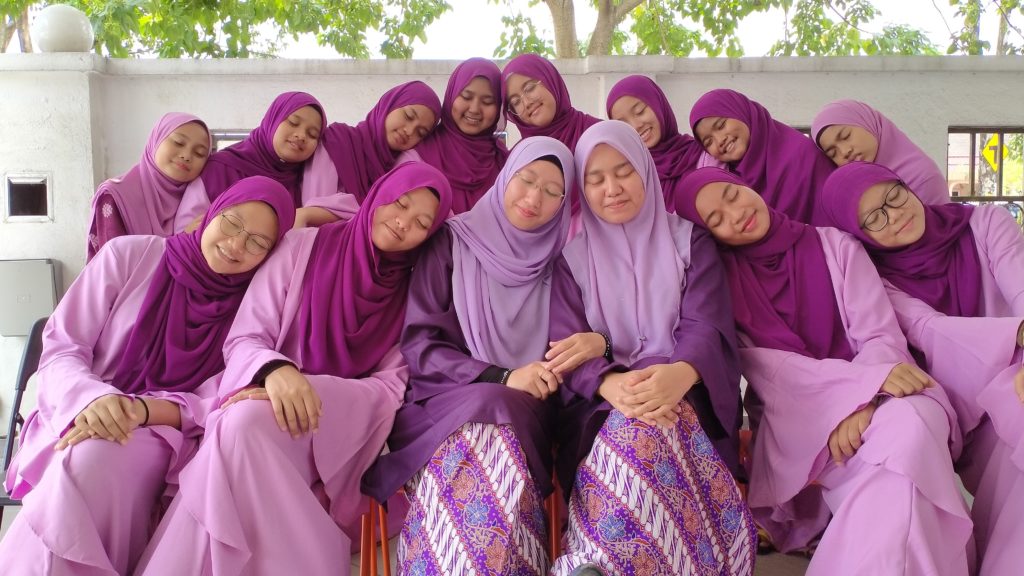 The 12 girls who live at Haneen Firdous